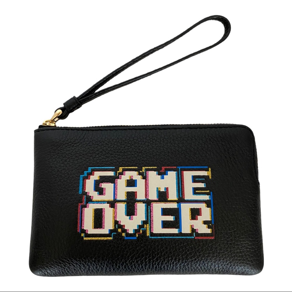 Coach Pac-Man Game Over Wristlet